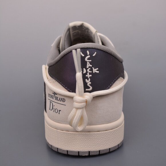 Fragment x TS x Air Jordan 1 Low Sneaker - Picture 5 of 9